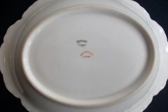 HAVILAND #24241 RIBBON BOW & BOUGH-  OVAL SERVING BOWL  .....   http://jaapiesfinechinastore.com