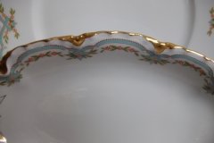 HAVILAND #24241 RIBBON BOW & BOUGH- RELISH DISH    .....   http://jaapiesfinechinastore.com