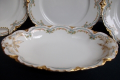 HAVILAND #24241 RIBBON BOW & BOUGH- RELISH DISH    .....   https://www.jaapiesfinechinastore.com