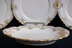HAVILAND #24241 RIBBON BOW & BOUGH- RELISH DISH    .....   http://jaapiesfinechinastore.com