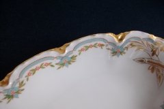 HAVILAND #24241 RIBBON BOW & BOUGH- RELISH DISH    .....   http://jaapiesfinechinastore.com