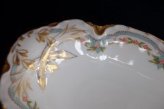 HAVILAND #24241 RIBBON BOW & BOUGH- RELISH DISH    .....   http://jaapiesfinechinastore.com