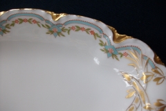 HAVILAND #24241 RIBBON BOW & BOUGH- RELISH DISH    .....   https://www.jaapiesfinechinastore.com