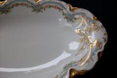 HAVILAND #24241 RIBBON BOW & BOUGH- RELISH DISH    .....   http://jaapiesfinechinastore.com