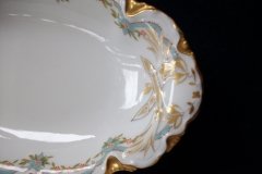 HAVILAND #24241 RIBBON BOW & BOUGH- RELISH DISH    .....   http://jaapiesfinechinastore.com