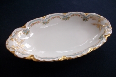 HAVILAND #24241 RIBBON BOW & BOUGH- RELISH DISH    .....   https://www.jaapiesfinechinastore.com