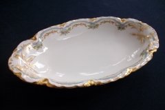 HAVILAND #24241 RIBBON BOW & BOUGH- RELISH DISH    .....   http://jaapiesfinechinastore.com