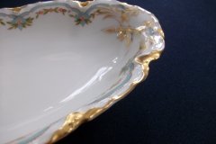 HAVILAND #24241 RIBBON BOW & BOUGH- RELISH DISH    .....   http://jaapiesfinechinastore.com