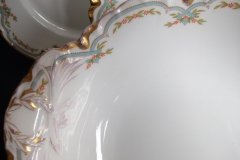 HAVILAND #24241 RIBBON BOW & BOUGH-  ROUND SERVING BOWL  .....   http://jaapiesfinechinastore.com