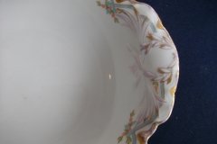 HAVILAND #24241 RIBBON BOW & BOUGH-  ROUND SERVING BOWL  .....   http://jaapiesfinechinastore.com