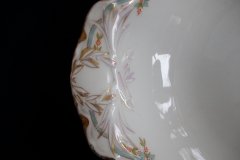 HAVILAND #24241 RIBBON BOW & BOUGH-  ROUND SERVING BOWL  .....   http://jaapiesfinechinastore.com
