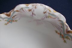 HAVILAND #24241 RIBBON BOW & BOUGH-  ROUND SERVING BOWL  .....   http://jaapiesfinechinastore.com