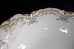 HAVILAND #24241 RIBBON BOW & BOUGH-  ROUND SERVING BOWL  .....   http://jaapiesfinechinastore.com