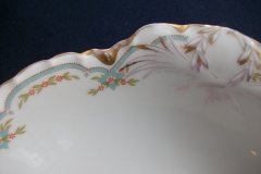 HAVILAND #24241 RIBBON BOW & BOUGH-  ROUND SERVING BOWL  .....   http://jaapiesfinechinastore.com