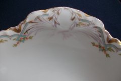 HAVILAND #24241 RIBBON BOW & BOUGH-  ROUND SERVING BOWL  .....   http://jaapiesfinechinastore.com