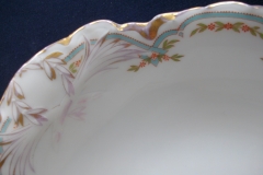 HAVILAND #24241 RIBBON BOW & BOUGH-  ROUND SERVING BOWL  .....   https://www.jaapiesfinechinastore.com