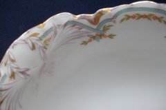 HAVILAND #24241 RIBBON BOW & BOUGH-  ROUND SERVING BOWL  .....   http://jaapiesfinechinastore.com