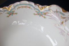 HAVILAND #24241 RIBBON BOW & BOUGH-  ROUND SERVING BOWL  .....   http://jaapiesfinechinastore.com