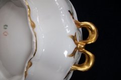HAVILAND #24241 RIBBON BOW & BOUGH-  COVERED SERVING BOWL  .....   http://jaapiesfinechinastore.com