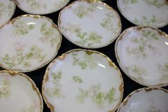 HAVILAND APPLE BLOSSOM SCH 61L-  BUTTER PAT ..... http://jaapiesfinechinastore.com