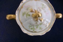 HAVILAND APPLE BLOSSOM SCH 61L- COVERED SUGAR BOWL   .....   http://jaapiesfinechinastore.com