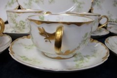 HAVILAND APPLE BLOSSOM SCH 61L- CUP & SAUCER   .....   http://jaapiesfinechinastore.com