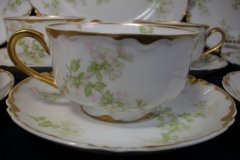 HAVILAND APPLE BLOSSOM SCH 61L- CUP & SAUCER   .....   http://jaapiesfinechinastore.com
