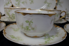 HAVILAND APPLE BLOSSOM SCH 61L- CUP & SAUCER   .....   https://www.jaapiesfinechinastore.com