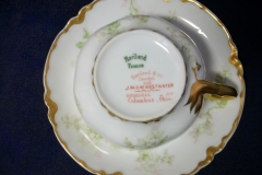 HAVILAND APPLE BLOSSOM SCH 61L- CUP & SAUCER   .....   https://www.jaapiesfinechinastore.com