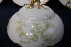 HAVILAND APPLE BLOSSOM SCH 61L- DOME & STRAINER FOR BUTTER DISH ..... http://jaapiesfinechinastore.com