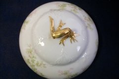 HAVILAND APPLE BLOSSOM SCH 61L- DOME & STRAINER FOR BUTTER DISH ..... http://jaapiesfinechinastore.com