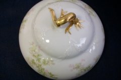 HAVILAND APPLE BLOSSOM SCH 61L- DOME & STRAINER FOR BUTTER DISH ..... http://jaapiesfinechinastore.com
