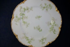 HAVILAND APPLE BLOSSOM SCH 61L- DOME & STRAINER FOR BUTTER DISH ..... https://www.jaapiesfinechinastore.com  -SALAD PLATE-