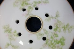 HAVILAND APPLE BLOSSOM SCH 61L- DOME & STRAINER FOR BUTTER DISH ..... http://jaapiesfinechinastore.com