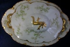 HAVILAND APPLE BLOSSOM SCH 61L- OVAL COVERED SERVING BOWL ..... http://jaapiesfinechinastore.com