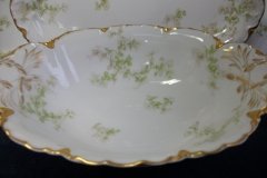 HAVILAND APPLE BLOSSOM SCH 61L- OPEN OVAL SERVING BOWL  9 7/8"   .....   http://jaapiesfinechinastore.com