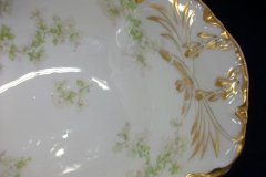 HAVILAND APPLE BLOSSOM SCH 61L- OPEN OVAL SERVING BOWL  9 7/8"   .....   http://jaapiesfinechinastore.com