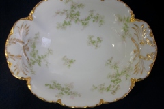 HAVILAND APPLE BLOSSOM SCH 61L- OPEN OVAL SERVING BOWL  9 7/8"   .....   https://www.jaapiesfinechinastore.com