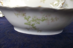 HAVILAND APPLE BLOSSOM SCH 61L- OPEN OVAL SERVING BOWL  9 7/8"   .....   https://www.jaapiesfinechinastore.com