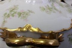 HAVILAND APPLE BLOSSOM SCH 61L-  ROUND COVERED SERVING BOWL ..... http://jaapiesfinechinastore.com
