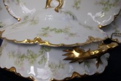 HAVILAND APPLE BLOSSOM SCH 61L-  ROUND COVERED SERVING BOWL ..... http://jaapiesfinechinastore.com