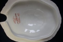 HAVILAND APPLE BLOSSOM SCH 61L-  COVERED GRAVY BOAT WITH ATTACHED UNDERPLATE ..... http://jaapiesfinechinastore.com