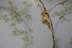 HAVILAND APPLE BLOSSOM SCH 61L- LUNCH PLATE  8 5/8" ..... http://jaapiesfinechinastore.com