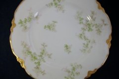 HAVILAND APPLE BLOSSOM SCH 61L- LUNCH PLATE  8 5/8" ..... http://jaapiesfinechinastore.com