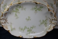 HAVILAND APPLE BLOSSOM SCH 61L- OVAL SERVING PLATTER 11 1/2" ..... http://jaapiesfinechinastore.com