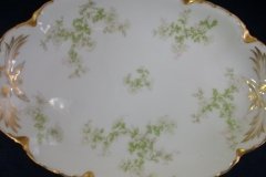 HAVILAND APPLE BLOSSOM SCH 61L- OVAL SERVING PLATTER 11 1/2" ..... http://jaapiesfinechinastore.com