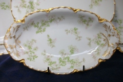 HAVILAND APPLE BLOSSOM SCH 61L- RELISH DISH  8 3/8" ..... https://www.jaapiesfinechinastore.com