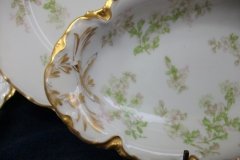 HAVILAND APPLE BLOSSOM SCH 61L- RELISH DISH  8 3/8" ..... http://jaapiesfinechinastore.com