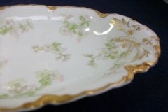 HAVILAND APPLE BLOSSOM SCH 61L- RELISH DISH  8 3/8" ..... http://jaapiesfinechinastore.com