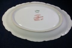 HAVILAND APPLE BLOSSOM SCH 61L- RELISH DISH  8 3/8" ..... http://jaapiesfinechinastore.com